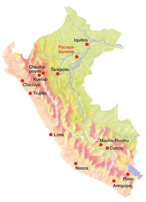 Ubicaci�n Pacaya-Samiria