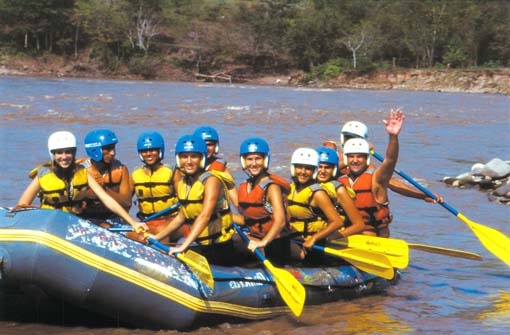 Rafting, Wildwasserfahrt, Canotaje
